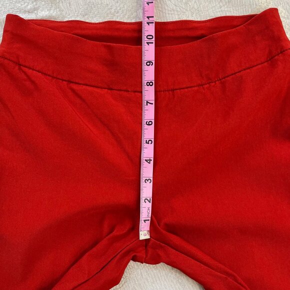 CHICO'S Red Slim Ankle Skinny Casual Pants Slacks Size 4R - Picture 9 of 11